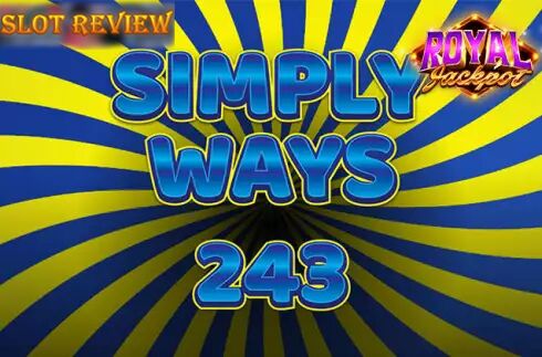 243 Simply Ways slot